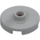 LEGO Medium steengrijs Tegel 2 x 2 Rond met Nop (18674)