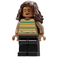 LEGO MJ met Donker zandbruin Striped Trui Minifiguur