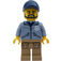 LEGO Politieagent met Baard Minifiguur