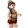 LEGO Prinses Leia met Slave Kleding en Dark Bruin Haar met Braid over Schouder Minifiguur