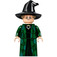 LEGO Professor Minerva McGonagall met Zwart Krom Hoed Minifiguur