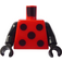 LEGO Ladybird Meisje Minifiguur Torso (973)