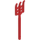 LEGO Pitchfork met zacht plastic en plat uiteinde (95345)