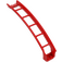 LEGO Rood spoor 2 x 16 x 6 Boog met 3.2 Shaft (26560)