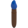 LEGO Roodachtig bruin Paint Brush met Blauw Top (15232 / 65695)