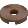 LEGO Roodachtig bruin Tegel 2 x 2 Rond met Gat in het midden (15535)