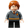 LEGO Ron Weasley met Gryffindor Trui met Crest en Korte benen  Minifiguur