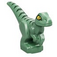 LEGO Zandgroen Baby Raptor met Groen Strepen (37829 / 65438)