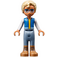 LEGO Sebastian - Blauw Vest Minifiguur