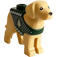 LEGO Hond met Donkergroen Holiday Trui