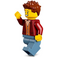 LEGO Teacher - Donkerrood Jack Minifiguur