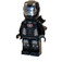 LEGO War Machine met Zwart en Zilver Pantser met Rug Plaat Minifiguur