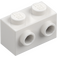 LEGO Wit Steen 1 x 2 met Noppen aan Eén Kant (11211)