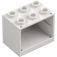 LEGO Wit Kast 2 x 3 x 2 met verzonken noppen (92410)