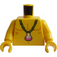 LEGO Minifiguur Torso met Halsketting van Shipwreck Survivor (973)