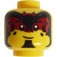 LEGO Geel Minifiguur Hoofd van Ancient Warrior (Verzonken solide nop) (3626)