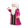 LEGO Albus Dumbledore met Magenta Robe met Rok Minifiguur