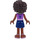 LEGO Aliya (Medium Lavendel Jack met Wit Trim) Minifiguur