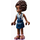 LEGO Aliya met Blauw Apron Minifiguur