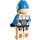 LEGO Astronaut met Donker azuurblauw Ruimtehelm Minifiguur