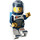 LEGO Astronaut met Dark Blauw Ruimtehelm en Jetpack Minifiguur