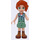 LEGO Autumn (Zandgroen Shirt met Bloem en Ladybug) Minifiguur