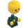 LEGO Baby - Donkergroen Holiday Trui Minifiguur