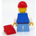 LEGO Billy - Blauw Vest en Rood Rugzak Minifiguur