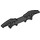 LEGO Zwart Bat-a-Rang met Handgrip in Middle (98721)