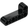 LEGO Zwart Balk 2 x 4 Krom 90 graden, 2 en 4 Gaten (32140 / 42137)