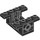 LEGO Zwart Gearbox voor Schuin Gears (6585 / 28830)