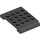 LEGO Zwart Wig 4 x 6 x 0.7 Dubbele (32739)