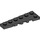 LEGO Zwart Wig Plaat 2 x 6 Links (78443)