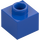 LEGO Blauw Steen 1 x 1 x 0.7 (86996)