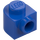 LEGO Blauw Steen 1 x 1 x 0.7 Rond met nop aan de zijkant (3386)