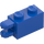 LEGO Blauw Scharnier Steen 1 x 2 Vergrendelings met Dual Finger aan Einde Horizontaal (30540 / 54672)