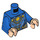 LEGO Blauw Ikaris Minifiguur Torso (973 / 76382)