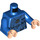 LEGO Blauw Kathi Dooley - Before Makeover Minifiguur Torso (973 / 76382)