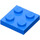 LEGO Blauw Plaat 2 x 2 (3022 / 94148)