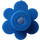 LEGO Blauw Klein Bloem (3742)