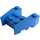 LEGO Blauw Wig Steen 3 x 4 met noppen (50373)