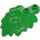 LEGO Fel groen Blad 1.3 x 4 x 5 Layered (5058)