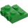 LEGO Fel groen Plaat 2 x 2 x 0.7 met 2 Noppen aan Kant (4304 / 99206)