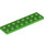 LEGO Fel groen Plaat 2 x 8 (3034)