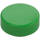 LEGO Fel groen Tegel 1 x 1 Rond (35381 / 98138)