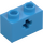 LEGO Donker azuurblauw Steen 1 x 2 met Asgat (&#039;+&#039;-opening en bodembuis) (31493 / 32064)