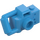 LEGO Donker azuurblauw Handheld Camera met centrale zoeker (4724 / 30089)