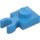 LEGO Donker azuurblauw Plaat 1 x 1 met Verticaal Klem (Dikke open &#039;O&#039;-clip) (44860 / 60897)