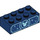 LEGO Donkerblauw Steen 2 x 4 met Mickey Muis Hoofd en Sterren (3001 / 102135)