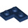 LEGO Donkerblauw Plaat 2 x 2 Hoek (2420)